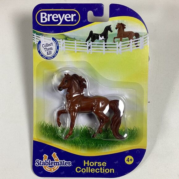 3 Breyer Stablemate Horse Collection Appaloosa Arabian Morgan New - Picture 6 of 7